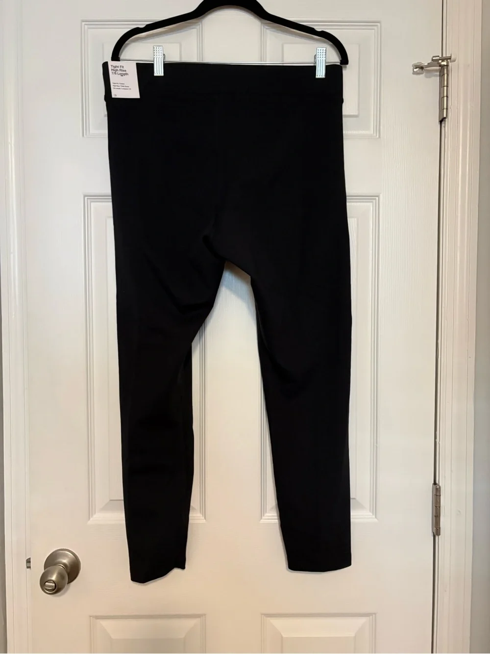 Nike Black Tight Fit High Rise 7/8 Performance Leggings